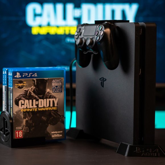 Sony PlayStation 4 Console Controller Clip On Holder PS4 Dual Shock 4 System - Picture 1 of 3